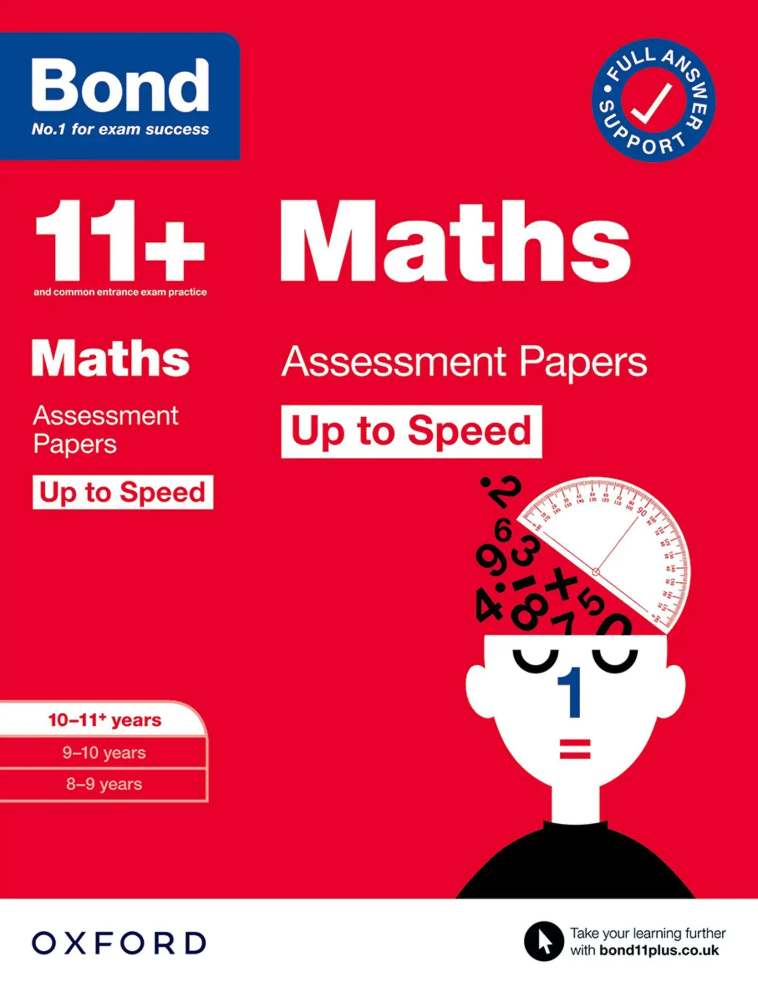 Cover: 9780192785077 | Bond 11+ Maths Up to Speed Assessment Papers with Answer Support...