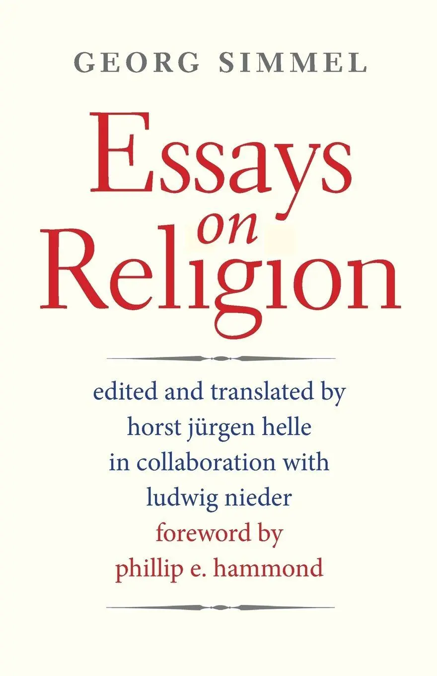Cover: 9780300205077 | Essays on Religion | Georg Simmel | Taschenbuch | Englisch | 2013