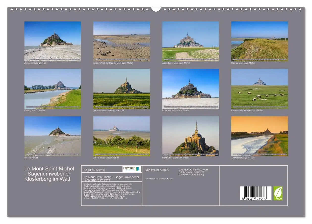 Bild: 9783457735077 | Le Mont-Saint-Michel - Sagenumwobener Klosterberg im Watt...