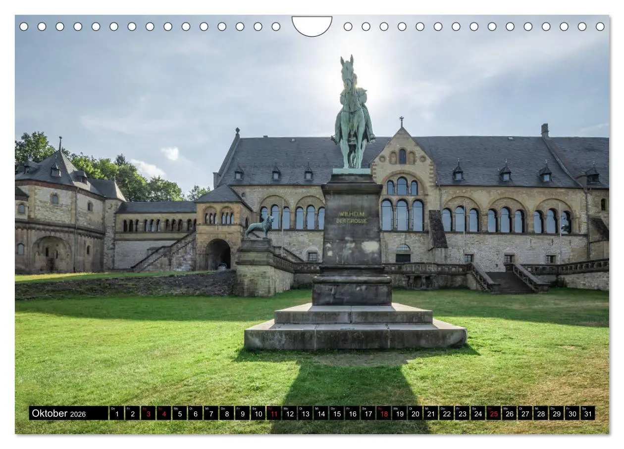 Bild: 9783457805077 | Fachwerkstadt Goslar (Wandkalender 2026 DIN A4 quer), CALVENDO...