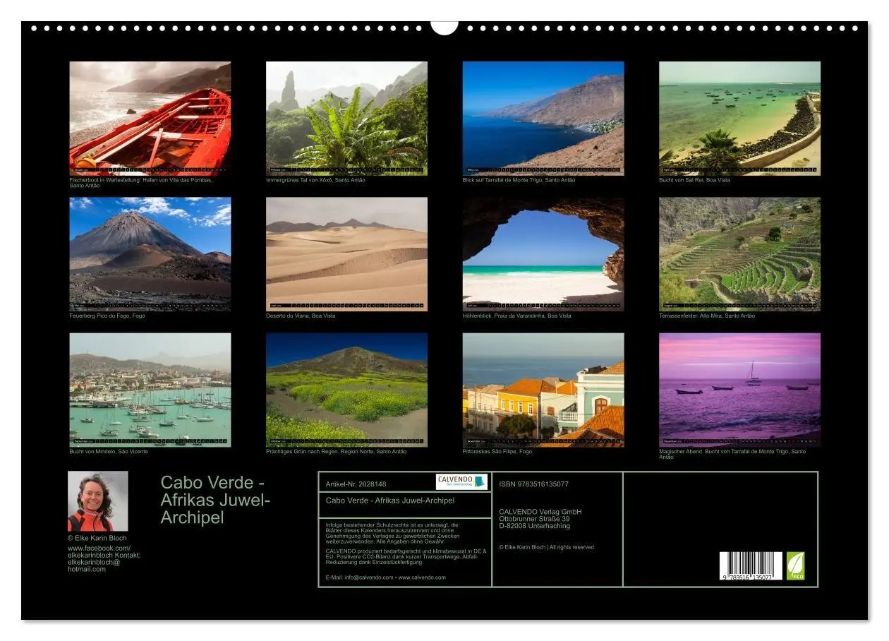 Bild: 9783516135077 | Cabo Verde - Afrikas Juwel-Archipel (Wandkalender 2026 DIN A2...