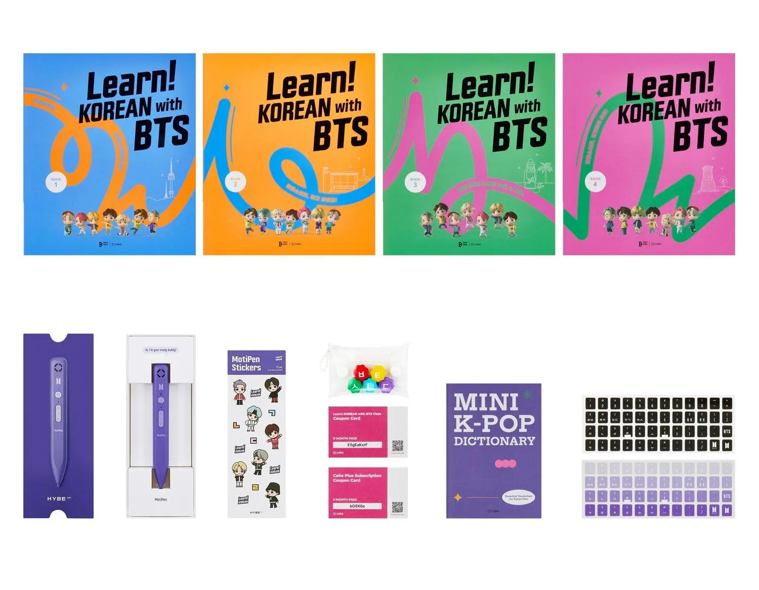 Bild: 9791194415077 | Learn! KOREAN With BTS (Global New Cover Edition) With Motipen...