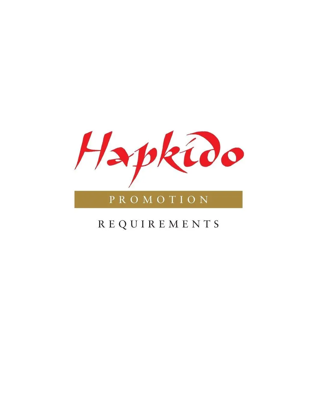 Cover: 9781953225177 | Hapkido | Promotion Requirements | Marc Tedeschi | Taschenbuch | 2022