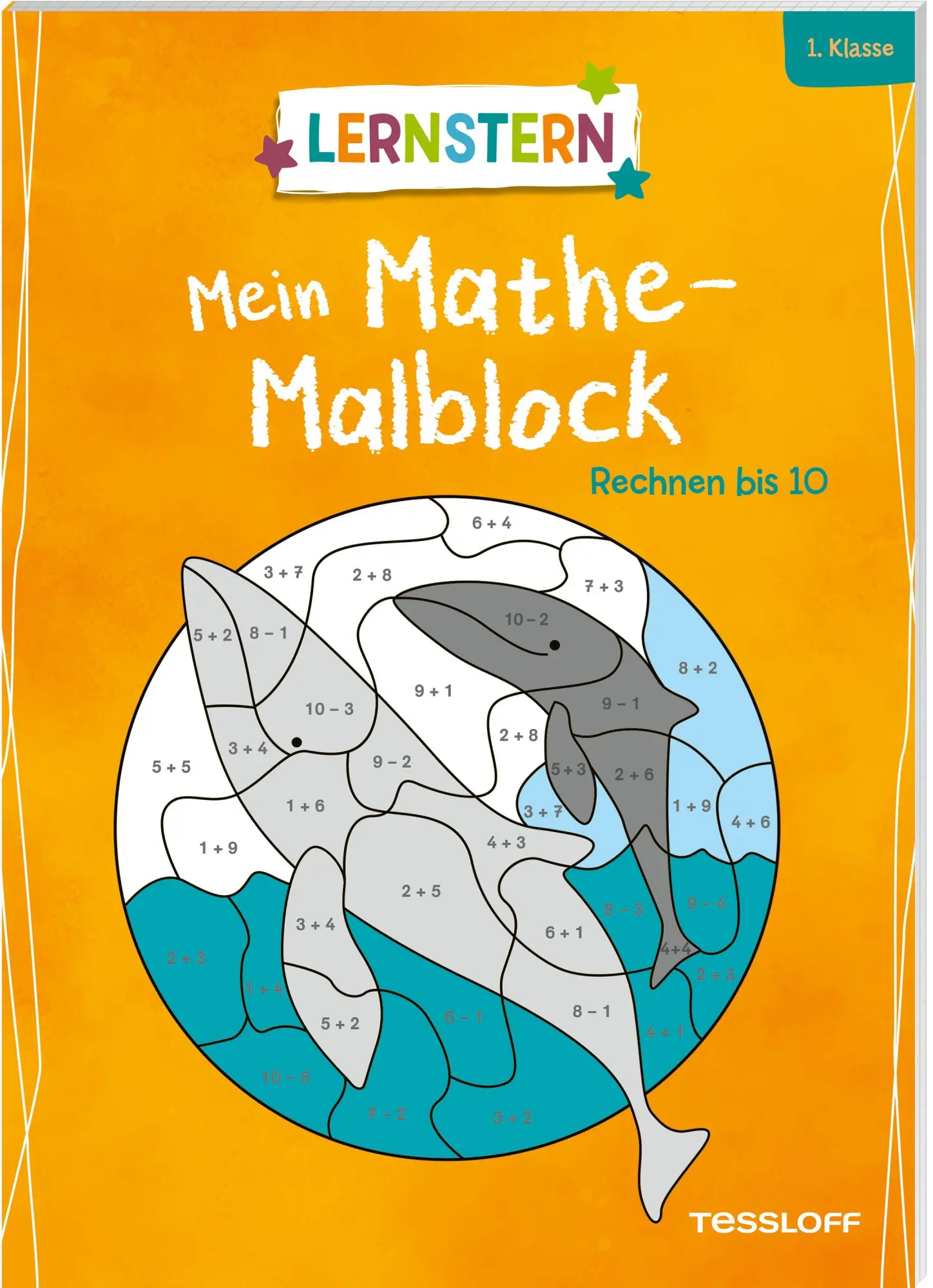 Cover: 9783788625177 | LERNSTERN. Mein Mathe-Malblock. Rechnen bis 10 | 1. Klasse | Buch