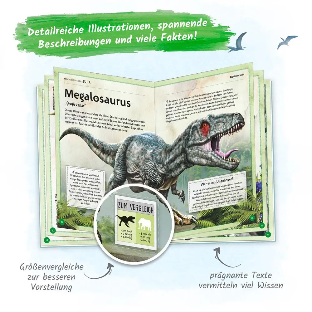 Bild: 9783965525177 | Trötsch Kinderbuch Das großartige Buch der Dinosaurier | KG | Buch