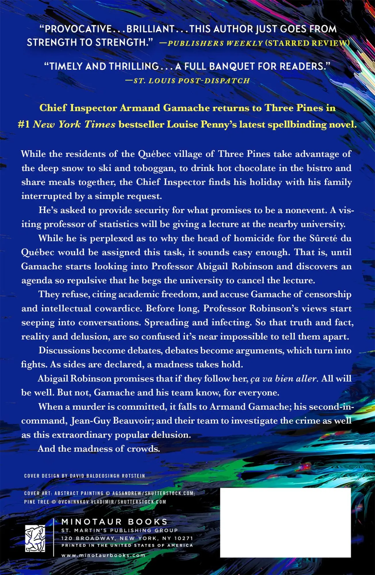Rückseite: 9781250145277 | Madness of Crowds | Louise Penny | Taschenbuch | Minotaur | Englisch