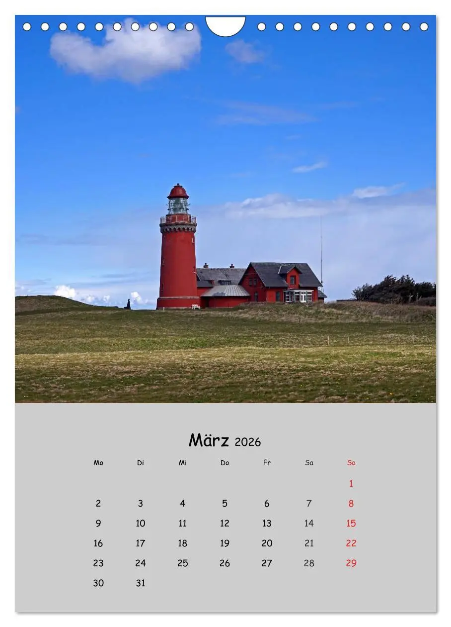 Bild: 9783516425277 | Dänemarks Westküste 2026 (Wandkalender 2026 DIN A4 hoch), CALVENDO...