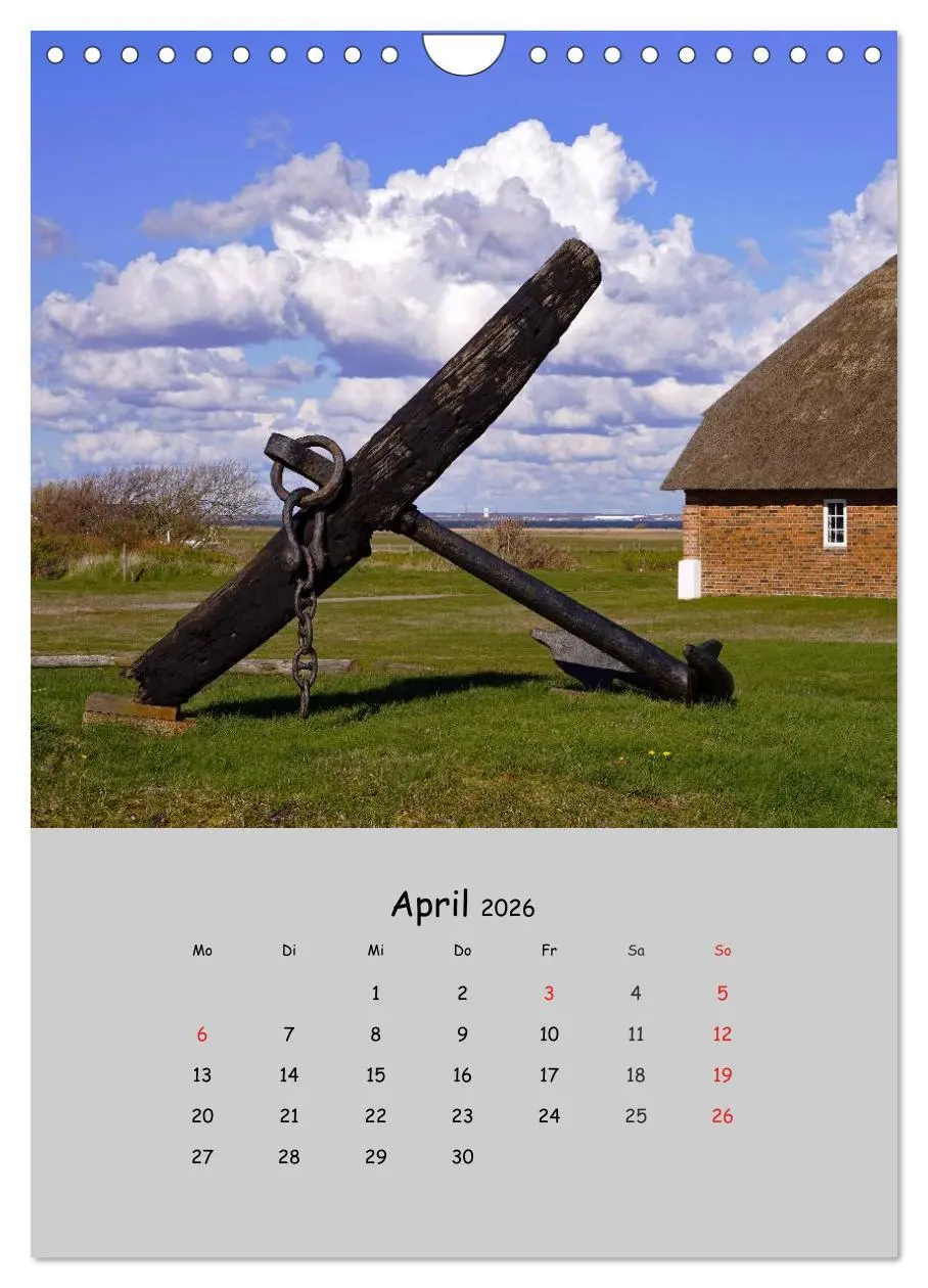 Bild: 9783516425277 | Dänemarks Westküste 2026 (Wandkalender 2026 DIN A4 hoch), CALVENDO...
