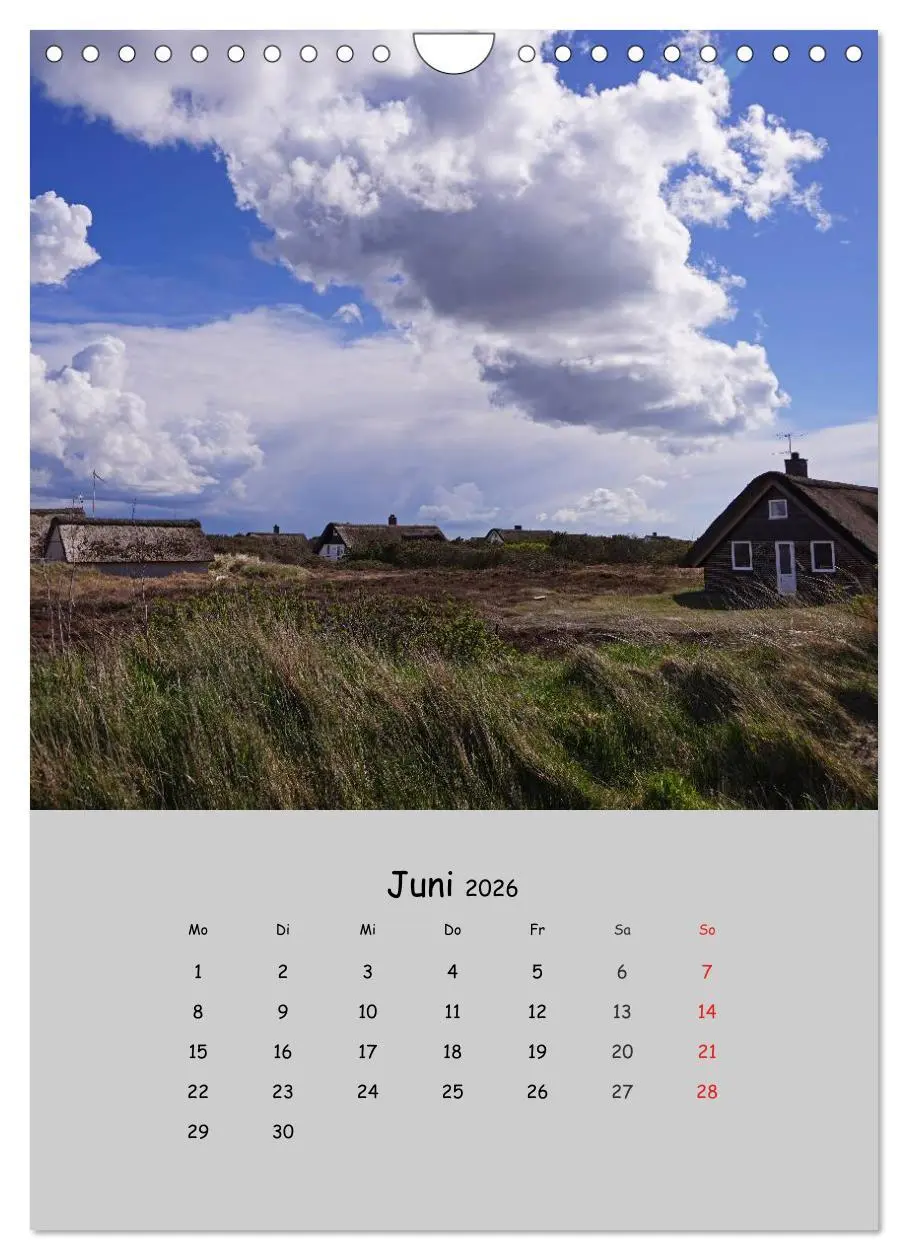 Bild: 9783516425277 | Dänemarks Westküste 2026 (Wandkalender 2026 DIN A4 hoch), CALVENDO...