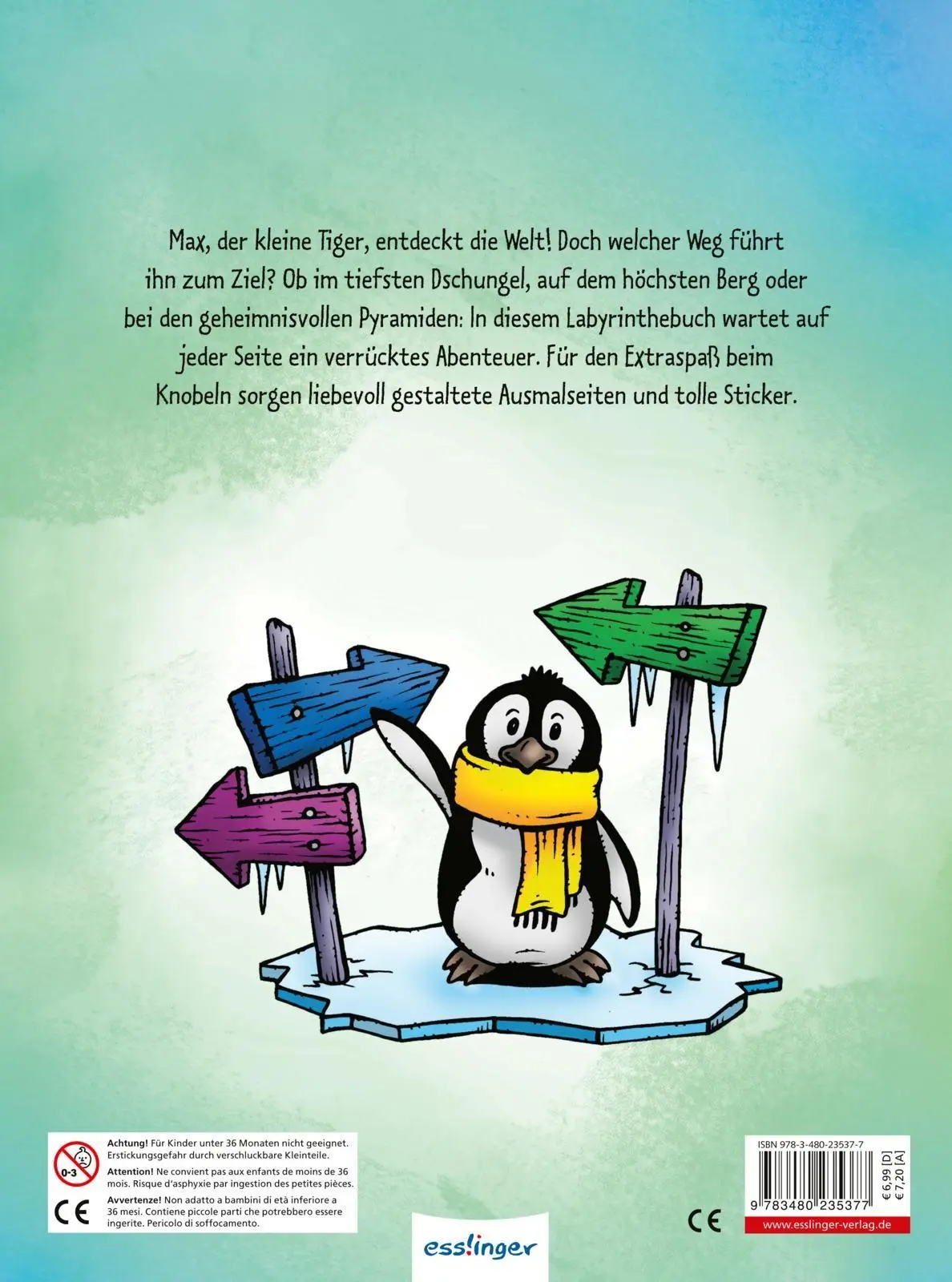 Rückseite: 9783480235377 | Verrückte Labyrinthe | Rund um die Welt | Larissa Speer | Taschenbuch Rückseite: 9783480235377 | Verrückte Labyrinthe | Rund um die Welt | Larissa Speer | Taschenbuch