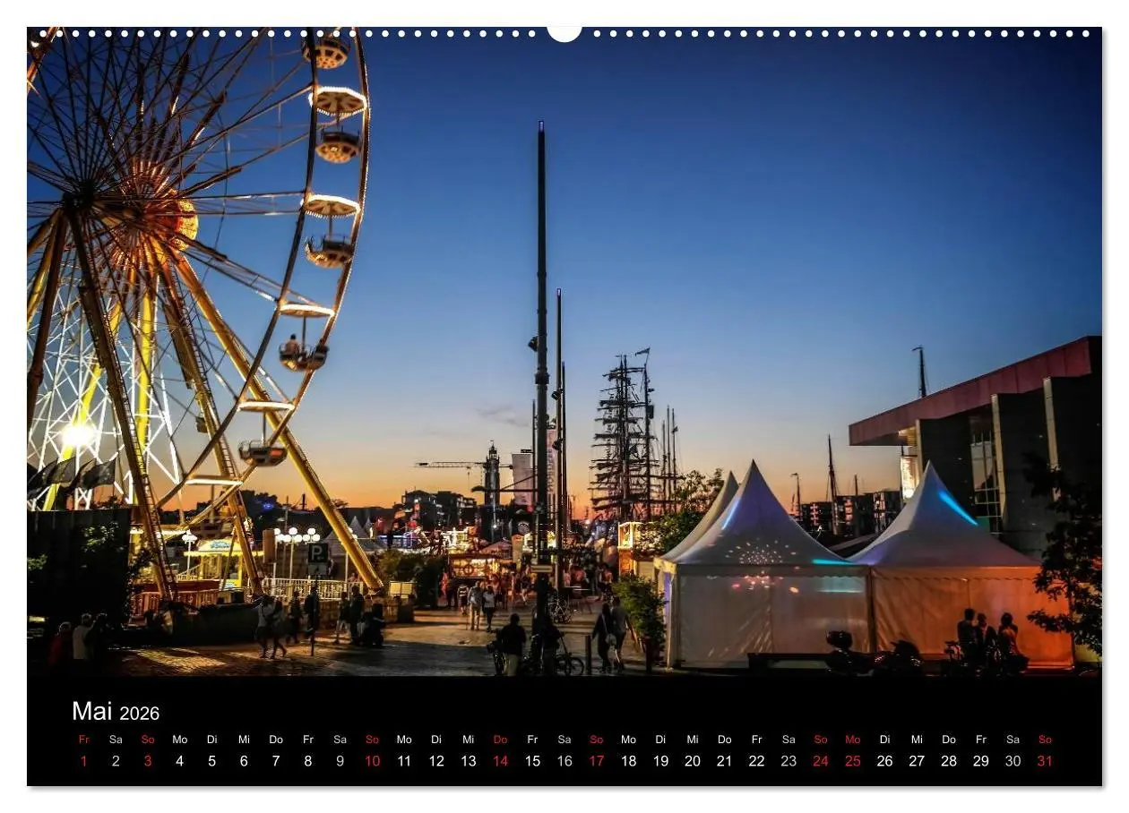 Bild: 9783516105377 | Bremerhaven - Blickpunkte (Wandkalender 2026 DIN A2 quer), CALVENDO...