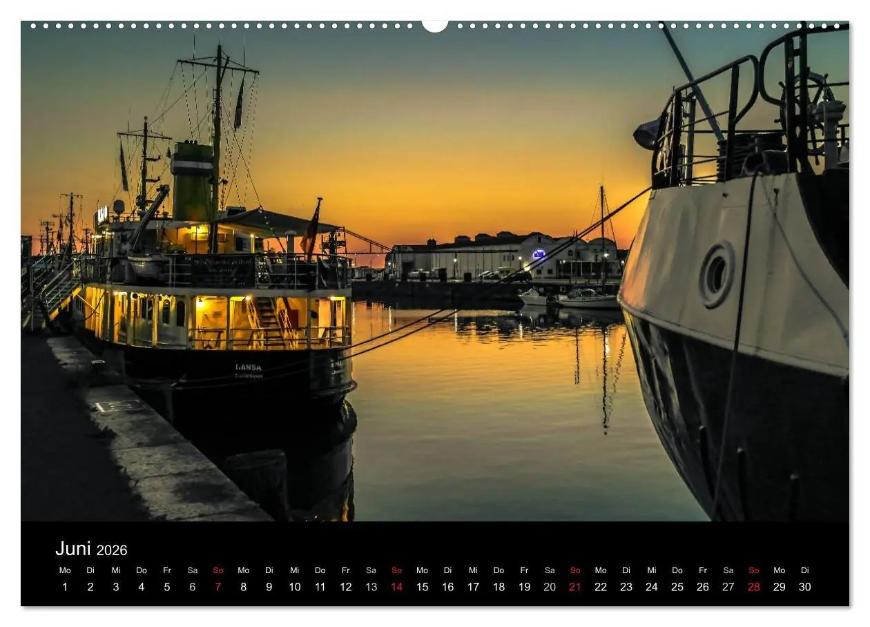 Bild: 9783516105377 | Bremerhaven - Blickpunkte (Wandkalender 2026 DIN A2 quer), CALVENDO...