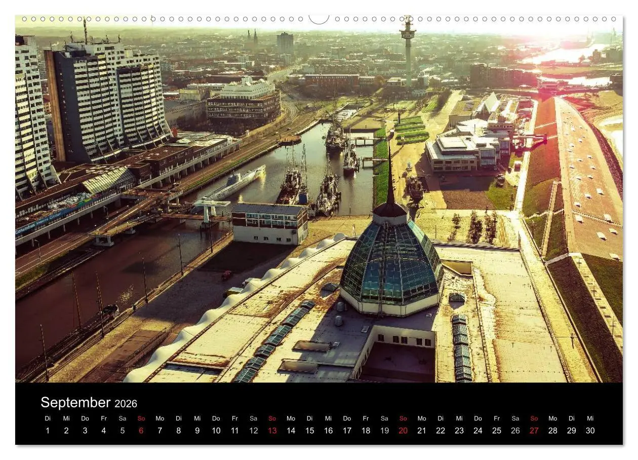 Bild: 9783516105377 | Bremerhaven - Blickpunkte (Wandkalender 2026 DIN A2 quer), CALVENDO...