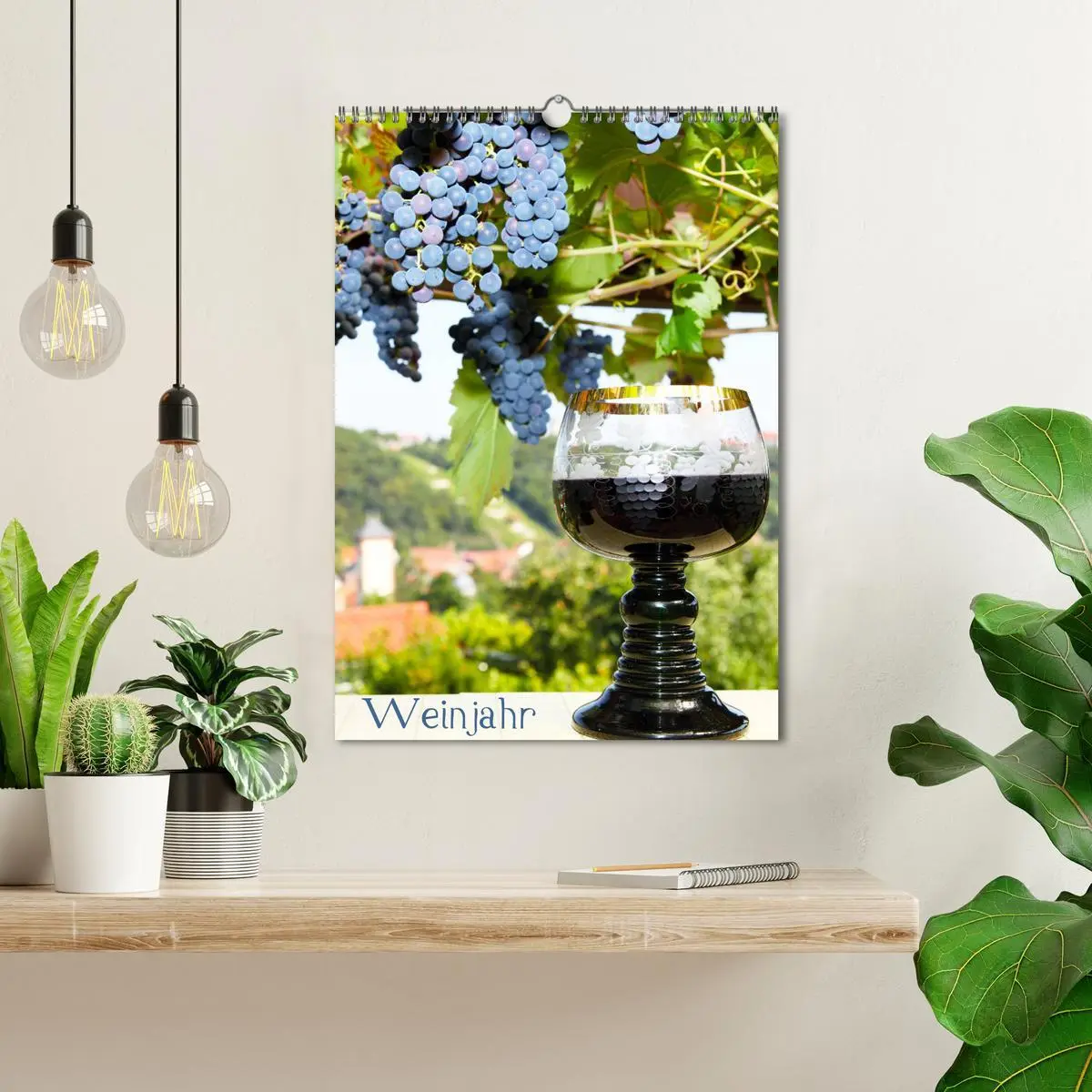 Bild: 9783516415377 | Weinjahr (Wandkalender 2026 DIN A3 hoch), CALVENDO Monatskalender