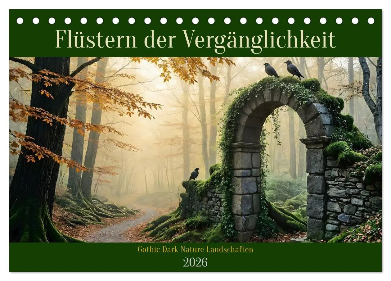 Cover: 9783516725377 | Flüstern der Vergänglichkeit - Gothic Dark Nature Landschaften...