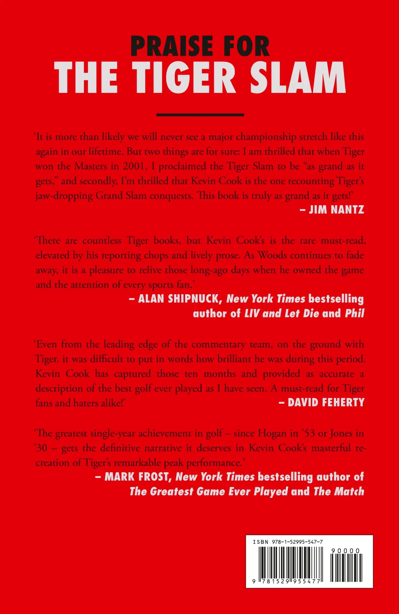 Rückseite: 9781529955477 | The Tiger Slam | The inside story of the greatest golf ever played