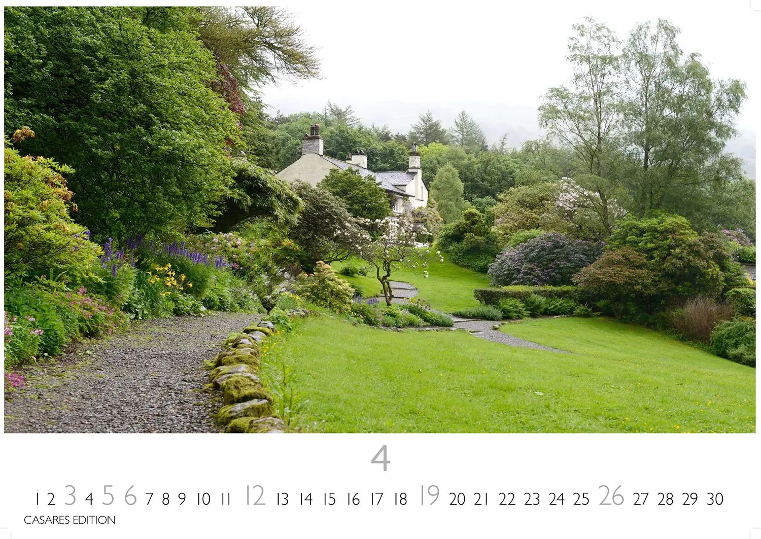 Bild: 9781835245477 | Englische Gärten 2026 S 24x35cm | Kalender | 14 S. | Deutsch | 2026