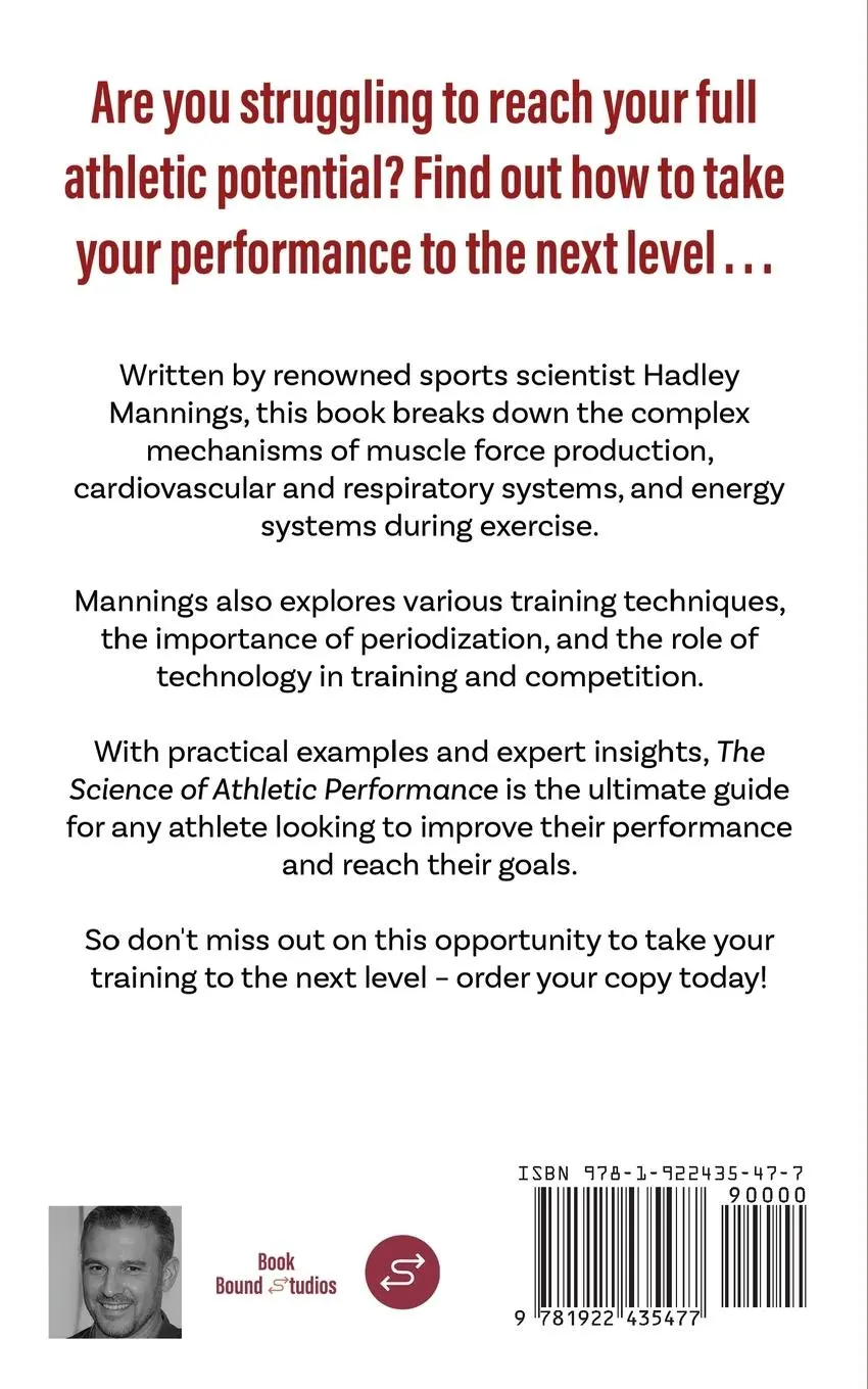 Rückseite: 9781922435477 | The Science of Athletic Performance | Hadley Mannings | Taschenbuch