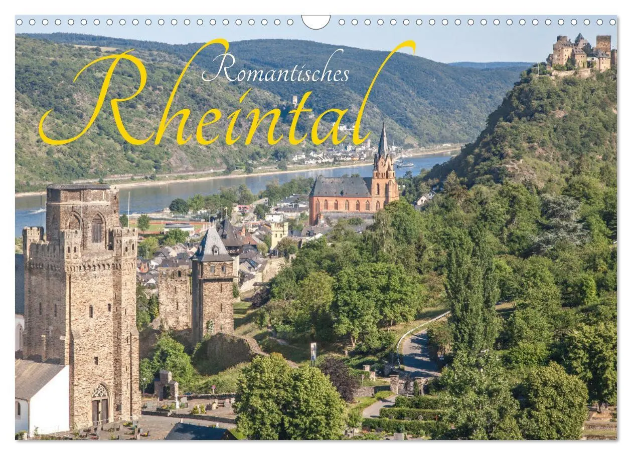 Cover: 9783435085477 | Romantisches Rheintal (Wandkalender 2025 DIN A3 quer), CALVENDO...