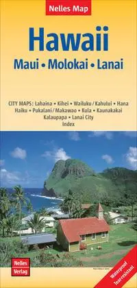 Cover: 9783865745477 | Nelles Map Hawaii: Maui Molokai Lanai | (Land-)Karte | Deutsch | 2016