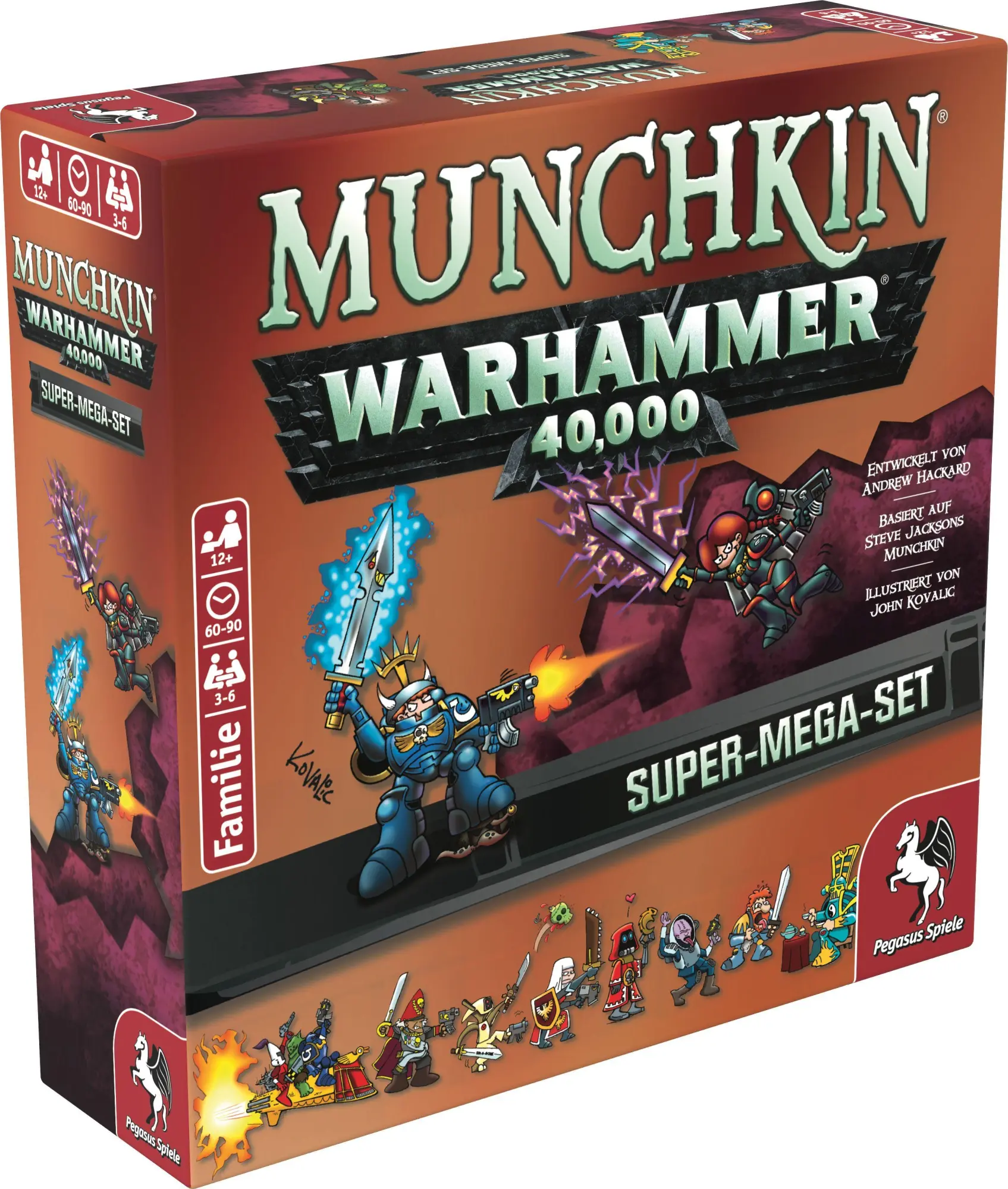 Cover: 4250231745577 | Munchkin Warhammer 40K Super Mega Set | Spiel | 17039G | Deutsch