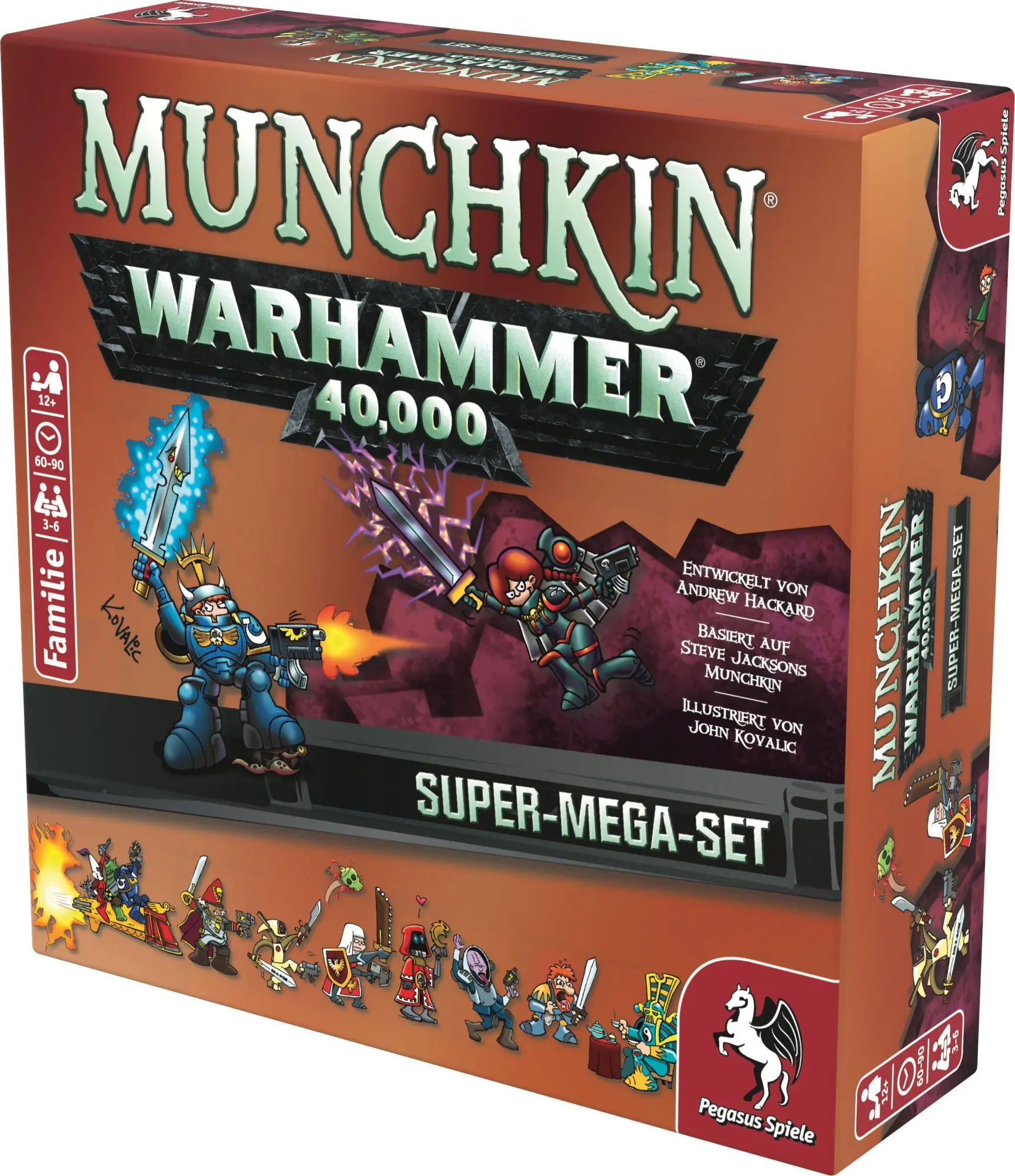Bild: 4250231745577 | Munchkin Warhammer 40K Super Mega Set | Spiel | 17039G | Deutsch