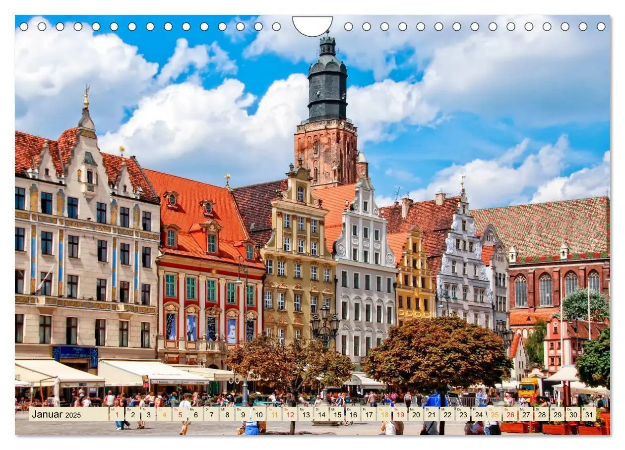 Bild: 9783435455577 | Reise durch Polen - Städte (Wandkalender 2025 DIN A4 quer),...
