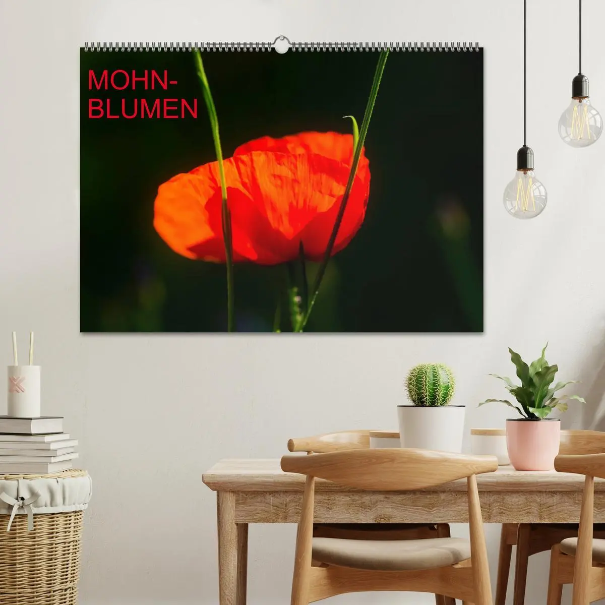 Bild: 9783516185577 | Mohnblumen (Wandkalender 2026 DIN A2 quer), CALVENDO Monatskalender
