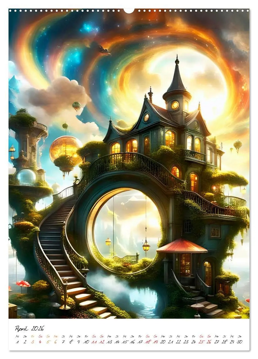 Bild: 9783516255577 | Portale der Stille (hochwertiger Premium Wandkalender 2026 DIN A2...