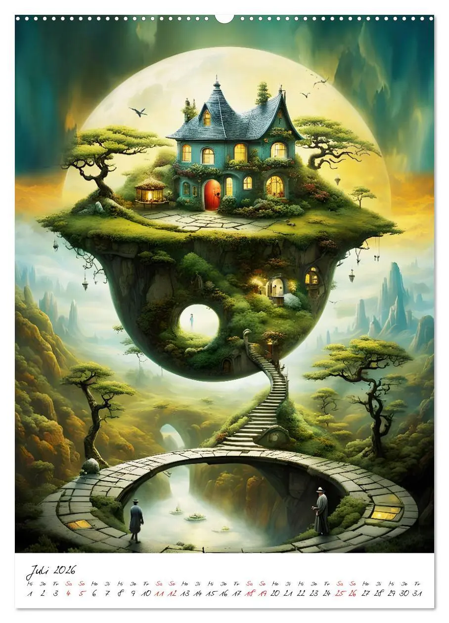 Bild: 9783516255577 | Portale der Stille (hochwertiger Premium Wandkalender 2026 DIN A2...
