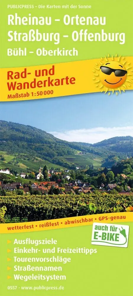 Cover: 9783747305577 | Rheinau - Ortenau - Straßburg - Offenburg 1:50 000 | (Land-)Karte
