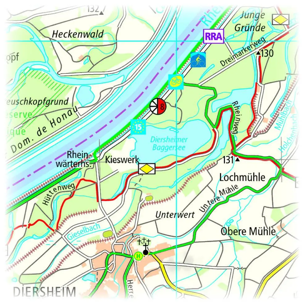 Bild: 9783747305577 | Rheinau - Ortenau - Straßburg - Offenburg 1:50 000 | (Land-)Karte
