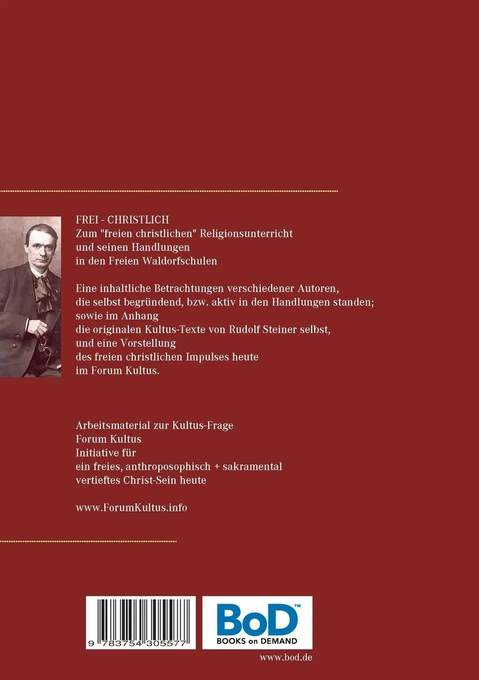 Rückseite: 9783754305577 | frei - christlich | Volker David Lambertz | Taschenbuch | Paperback