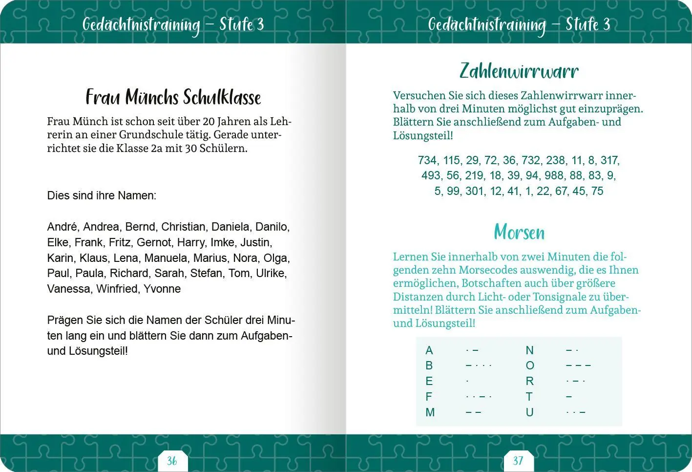 Bild: 9783845865577 | Kleine Auszeit - Gedächtnistraining | René Herbst | Taschenbuch | 2025