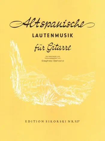 Cover: 9790003005577 | Alte europäische Lautenmusik Band 5 Altspanische Lautenmusik | Buch