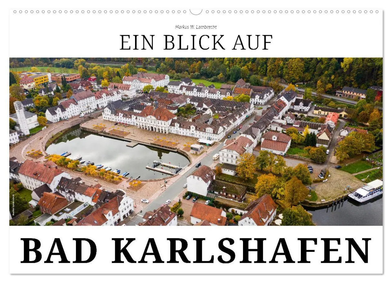 Cover: 9783457535677 | Ein Blick auf Bad Karlshafen (Wandkalender 2026 DIN A2 quer),...