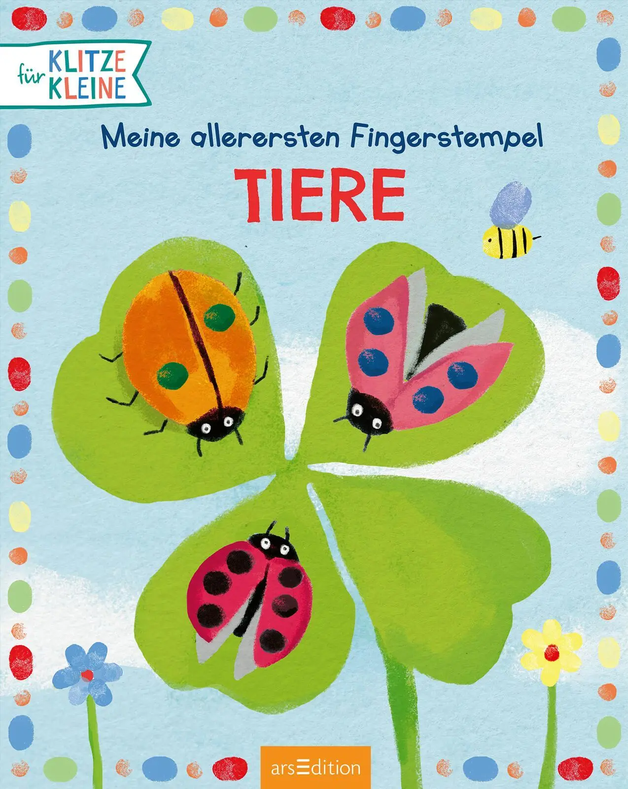 Bild: 9783845855677 | Meine allerersten Fingerstempel Tiere | Katja Mensing | Taschenbuch