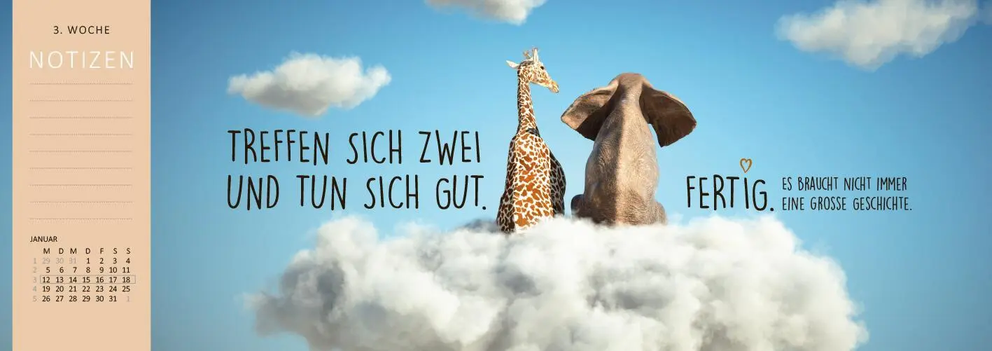 Bild: 4014489135777 | Tischkalender Ab hier bitte lächeln ... 2026 | Kalender | 128 S.