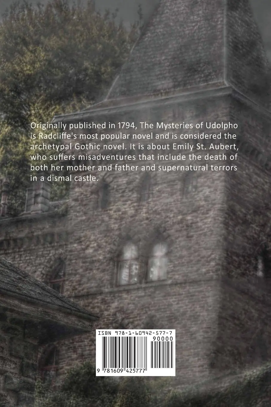 Rückseite: 9781609425777 | The Mysteries of Udolpho | Ann Radcliffe | Taschenbuch | Englisch