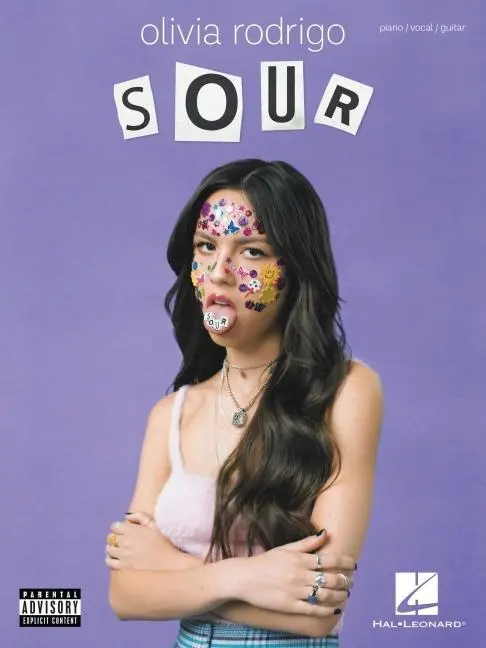 Cover: 9781705145777 | Olivia Rodrigo - Sour: Piano/Vocal/Guitar Songbook | Olivia Rodrigo