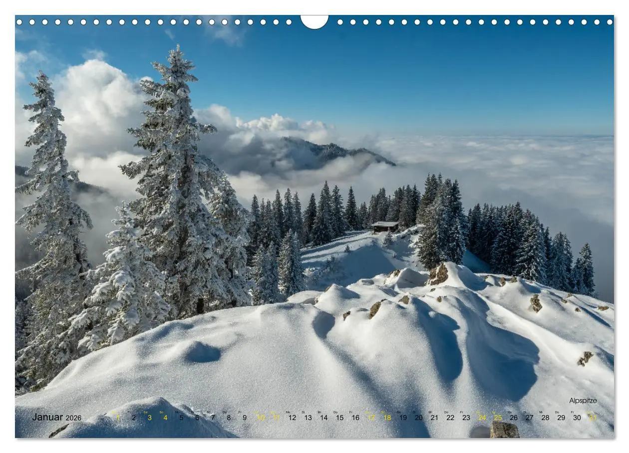 Bild: 9783457385777 | bergnarrisch (Wandkalender 2026 DIN A3 quer), CALVENDO Monatskalender
