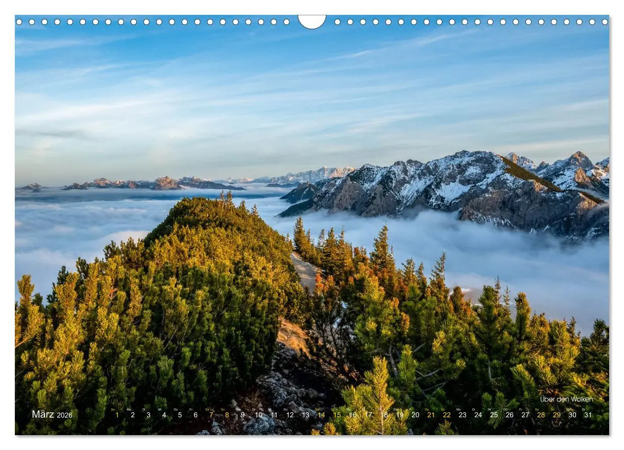 Bild: 9783457385777 | bergnarrisch (Wandkalender 2026 DIN A3 quer), CALVENDO Monatskalender