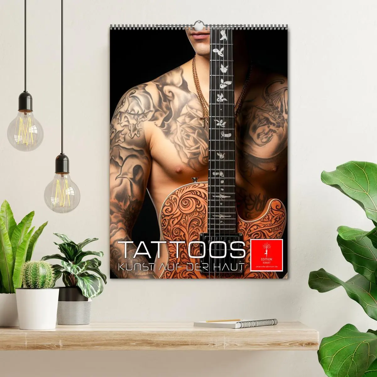 Bild: 9783516305777 | Tattoos Kunst auf der Haut (Wandkalender 2026 DIN A2 hoch),...