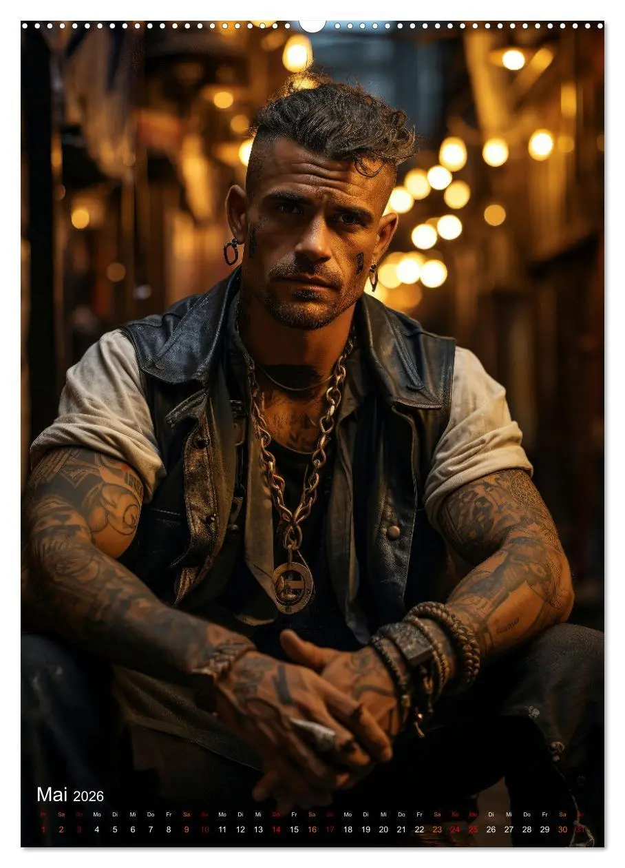 Bild: 9783516305777 | Tattoos Kunst auf der Haut (Wandkalender 2026 DIN A2 hoch),...