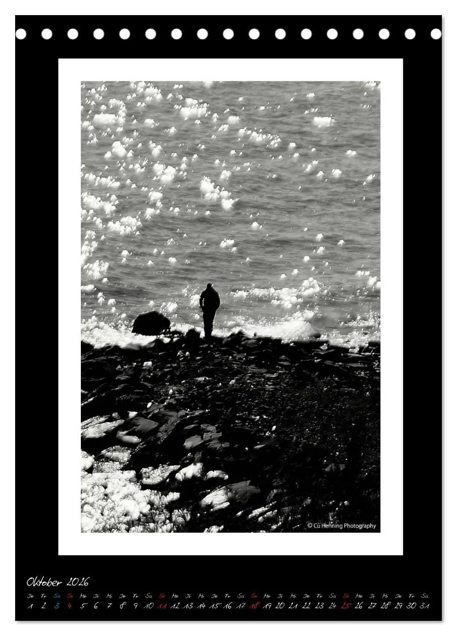 Bild: 9783516475777 | Lichtermeer (Tischkalender 2026 DIN A5 hoch), CALVENDO Monatskalender