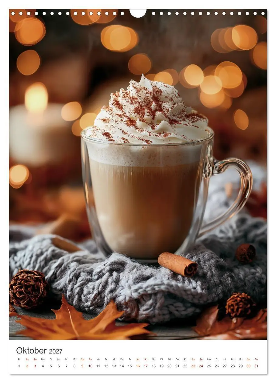 Bild: 9783516785777 | Zeit für Kaffee (Wandkalender 2027 DIN A3 hoch), CALVENDO...