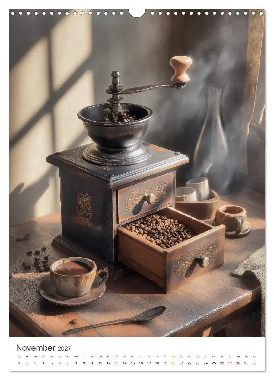 Bild: 9783516785777 | Zeit für Kaffee (Wandkalender 2027 DIN A3 hoch), CALVENDO...