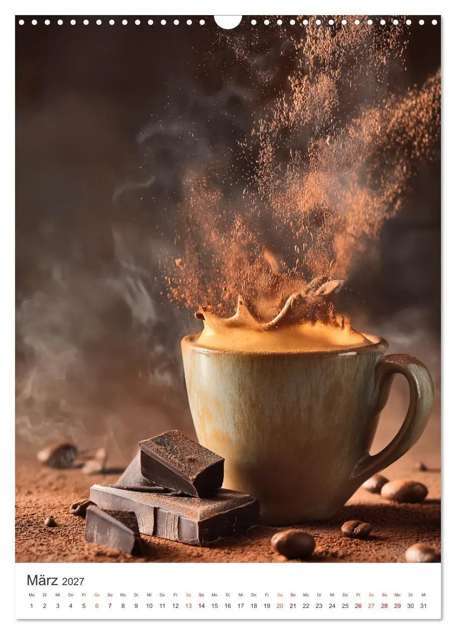 Bild: 9783516785777 | Zeit für Kaffee (Wandkalender 2027 DIN A3 hoch), CALVENDO...