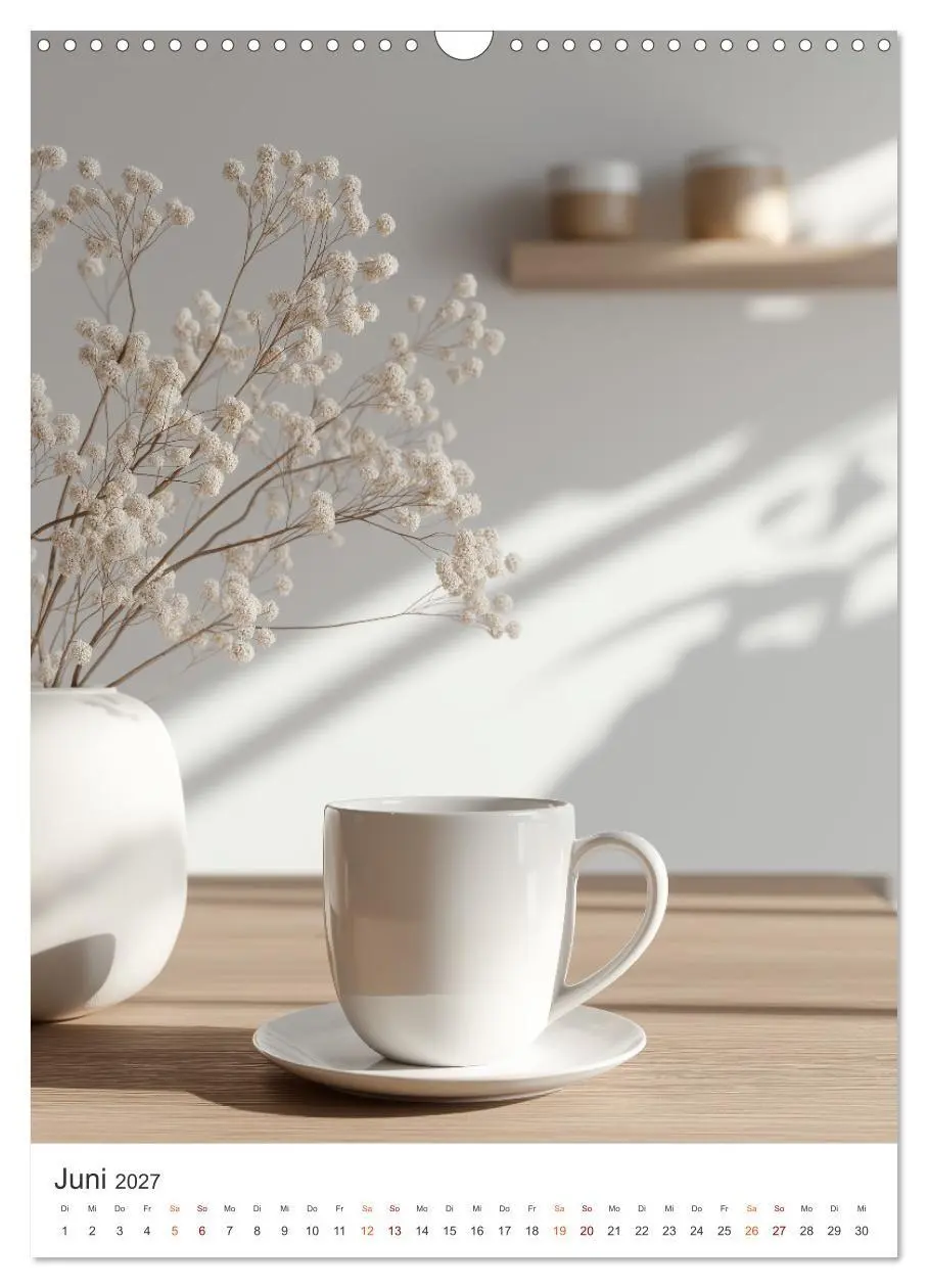 Bild: 9783516785777 | Zeit für Kaffee (Wandkalender 2027 DIN A3 hoch), CALVENDO...