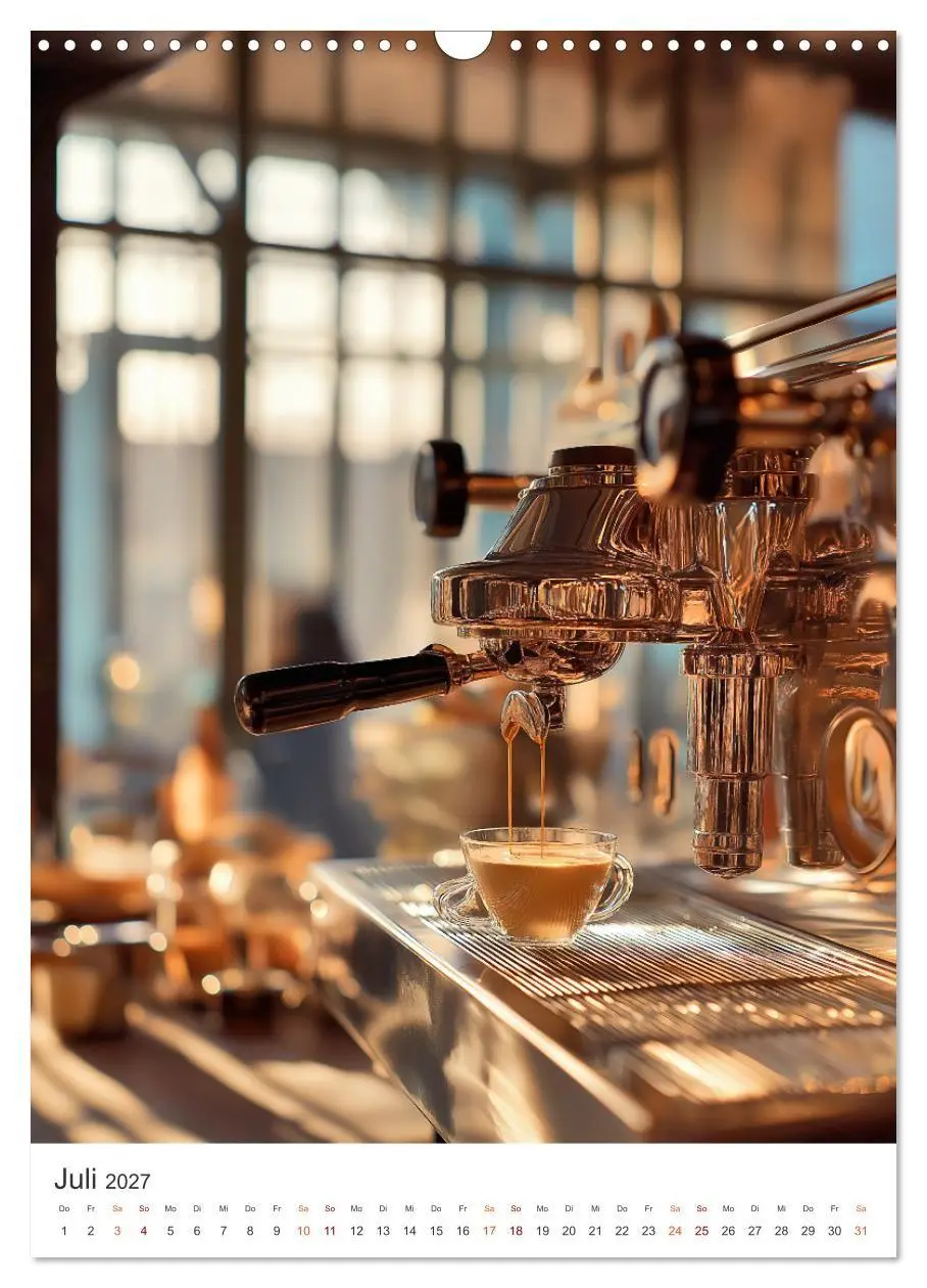Bild: 9783516785777 | Zeit für Kaffee (Wandkalender 2027 DIN A3 hoch), CALVENDO...